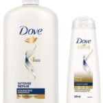 Dove Intense Repair Shampoo 1 L & Dove Intense Repair Hair Conditioner, 335ML - Fast UK Delivery