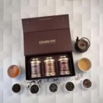 Golden Tips Assorted Tea Gift Box | Immunity Boosting Darjeeling Teas | Gift of Health | Diwali Gift Set | Gift Hamper Combo of Masala chai + Oolong Tea + Darjeeling White Tea - Fast UK Delivery - Image 4