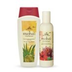 moha: Herbal Hair Shampoo | Mild Shampoo For All Hair Types 200 ml And Herbal Hair Serum For Men & Women 100 Ml | Non Sticky Hair Serum For Silky & Smooth Hair (Shampoo and Hair Serum Combo) - Fast UK Delivery - Image 2