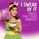 ALPINO Chocolate Super Muesli Nuts & Cookies 400g - 70% Whole Grains & Chocolate Oats, 13% Nuts & Cookies - High in Protein, Source of Fibre as Seen on Shark Tank India - Fast UK Delivery - Image 4