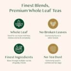 VAHDAM, Ginger Mint Green Tea Bags (50 Count) Med Caffeine, Non-GMO, Gluten-Free, Naturally High Grown Green Tea | Whole Loose Leaf Tea Bags | Resealable Ziplock Pouch - Fast UK Delivery - Image 7