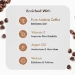mCaffeine Coffee Tan Removal Face Scrub (100gm) | Exfoliate Scrub | Blackhead Remover, Whitehead Remover, Dead Skin Remover, Detan Pack | Caffeine & Walnut Scrub for Face | Face Scrub For Women & Men - Fast UK Delivery - Image 5