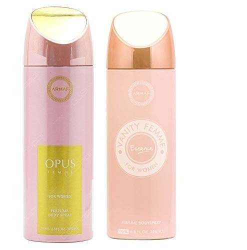 uk418oT1HjAjL-1-1.jpg Armaf Vanity Femme Essence & Opus for Women, 200 ml Pack of-2 - Fast UK Delivery - Image 1