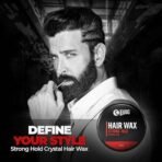 Beardo Strong Hold Hair Styling Kit with Hair Spray 192ml and Crystal Hair Wax 50g | Hair Styling, Hair Setting Spray | Quick Fix | Gift for Brother | Gift For Friend - Fast UK Delivery - Image 3