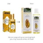 INDUS VALLEY BIO ORGANIC Cold Pressed Wheat germs Carrier Oil - 100% Pure and Natural- Suitable for All Skin Types Pure Oil, Use for Hair Care, Skin Care (100ml) - Fast UK Delivery - Image 5