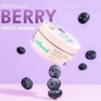 mCaffeine Blueberry Swirl Deep Moisturizing Body Butter | 5 Essential Ceramides for Skin Repair with Shea Butter & Cocoa Butter | 72Hrs Long Lasting Moisturization | Winter Body Care | Fruity Blueberry Aroma | Body Butter for Women and Men - 200g - Fast UK Delivery - Image 7