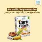 Natureland Organics Corn Flakes 200 Gm - Organic Healthy Flakes - Fast UK Delivery - Image 3