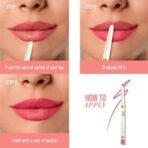 MyGlamm Define It Lip Liner - Berry (Pink Shade) | Creamy, Matte Finish, Long Lasting Lip Liner with Rosehip Oil - Fast UK Delivery - Image 7