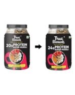 True Elements Protein Muesli 1kg - 24g Clean Protein | With 15% Millets, Almonds, Seeds & Black Currant | High Protein Breakfast Cereal | 100% Wholegrain Muesli - Fast UK Delivery - Image 7