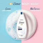 Dove Deeply Nourishing Body Wash|| With Moisturisers For Softer|| Smoother Skin|| 250 ml (Pack of 3) - Fast UK Delivery - Image 4