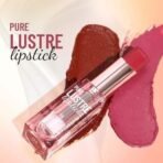Swiss Beauty Pure Lustre Lipstick | High Shine Finish | Smooth Glide | With Olive Oil & Vitamin E | Hydrating | Shade- Bleached Pink, 3.8gm - Fast UK Delivery - Image 3
