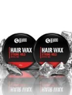 Beardo Stronghold Hair Wax, 100 gm (Pack of 2) | Crystal Hair Wax | Hair Wax Men | Styling Wax | Glossy Finish | Shine | Strong Hold | Hair Wax - Fast UK Delivery - Image 2