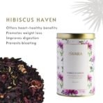 ISVARA TEA BUNDLES | Ultimate Weight Loss Teas (Pack of 4 tea tins) | Hibiscus Haven, The Herb Basket, The Royal Brew, Kashmiri Kahwah | 180gm - Fast UK Delivery - Image 7