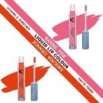 KINDED Liquid Lip Colour Vitamin E Enriched No Transfer Waterproof Long Stay Lipsticks Lip Gloss Set for Girls Women (Pack of 2, 6 ml each, Matte Finish, Shades Barbie Pink & Sangria Orange) - Fast UK Delivery - Image 3