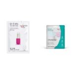 O3+ Facialist Dtan Face Sheet Mask (30g) & O3+ Power Brightening Eye Cellulose Mask for Collagen Whitening Moisturizing Under Eye Dark Circle Remover sheet mask (Single use only) 5G Combo - Fast UK Delivery
