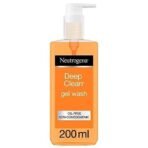 Neutrogena Deep Clean Gel wash with Pump 200ml-Imported, (3935800) - Fast UK Delivery - Image 2