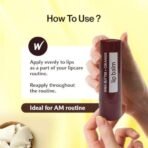 WOW Skin Science Shea Butter & Ceramides Repairing Lip Balm With Spf 50 Brightening Lip Balm For Pigmentation | With Vitamin C & Kojic Acid | 4G Brown - Fast UK Delivery - Image 6