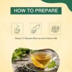 Golden Tips Healthy/Natural and Organic Darjeeling Green Tea Bags (100 Bags, 200 Gram) - Fast UK Delivery - Image 5