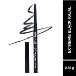 Hilary Rhoda Extreme Black Kajal | Waterproof Kajal | Smudge-proof Kajal | 24HR Stay Kajal | Single Stroke Kajal | Kajal Eyeliner | Deep Black Pigmented Kajal | Matte Finish Kajal | 0.35g - Fast UK Delivery - Image 3