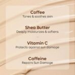 mCaffeine Coffee Body Lotion with Vitamin C & Shea Butter | Non-Greasy Lightweight Body Moisturizer for Women & Men | Body Lotion for Dry, Normal & Oily Skin (250ml) - Fast UK Delivery - Image 4