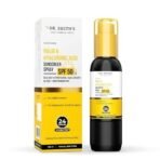 Dr. Sheth's Haldi & Hyaluronic Acid Sunscreen Spray|Spf 50+ Pa++++|Lightweight, Non-Greasy|24 Hours Hydration, Non-Comedogenic|For Men & Women|Benzophenone Free|Mess-Free|100Ml|For All Skin Types - Fast UK Delivery - Image 2