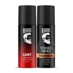 Beardo Whisky Smoke & Lust Perfume Body Spray (Set of 2) Spicy, Woody Oudh Deo for Men Long Lasting | Date night Deodorant for Men | Fresh Scent | Christmas gift for men | Gift For Friends | Gift for Men - Fast UK Delivery - Image 2