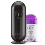 Godrej aer Matic Kit (Machine + 1 Refill) - Automatic Room Fresheners with Flexi Control Spray | Violet Valley Bloom | 2200 Sprays Guaranteed | Lasts up to 60 days (225ml) - Fast UK Delivery - Image 3