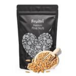 Fruitri Premium Pine Nuts Whole, Chilgoza big size (100g) - Fast UK Delivery