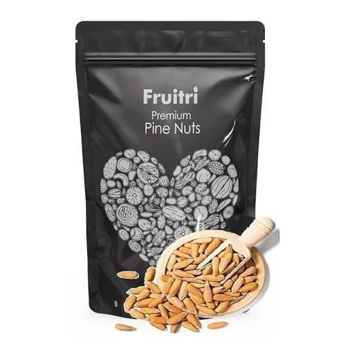uk419sEOsktAL-1-1.jpg Fruitri Premium Pine Nuts Whole, Chilgoza big size (100g) - Fast UK Delivery - Image 1