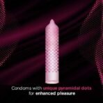 KamaSutra Ultra Dotted Condom for Men | Dotted | Power Dots | Ensure Extra Stimulation and Intense Orgasms | Combo Pack of 20 - Fast UK Delivery - Image 4