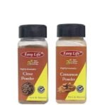 Easy Life Clove Powder Laung 65g, Cinnamon Powder 60g [Combo of Only 2 Spices Try cinnamon and clove tea for immunity boosting] - Fast UK Delivery - Image 2