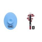 Glam 21 Silicone Face Cleanser Scrubber (Small) Lip Seduction Non- Transfer Crayon Lipstick| Lightweight & Longlasting|Creamy Matte Formula - 2.8gm|Mauve|13 - Fast UK Delivery