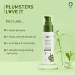Plum Green Tea Oil-Free Face Moisturizer | With Niacinamide & Hyaluronic Acid | Fights Pimples & Hydrates | Fades Blemishes & Brightens Skin | Non-Sticky & Long-Lasting Moisturizer for Face | 50ml - Fast UK Delivery - Image 4