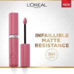 L'Oreal Paris Infallible Matte Resistance Liquid Lipstick, Road Tripping 240, 5 ml - Fast UK Delivery - Image 7