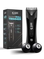 Beardo incrediBALL Trimmer for Men | Ball Trimmer for Men with Skin Safe Tech | No Nicks with Ceramic Blades | Shower friendly IPX5 Water resistant | LED display, LED torch, Dock | Use as per directions | Intimate grooming tool for private parts | Body groomer | Gift For Brother | Gift For Friends - Fast UK Delivery - Image 2