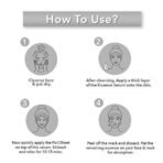 O3+ Power Foil D-Tan Face sheet Mask For Skin Brightening Glowing Tan Removal Oil Control Acne & Fairness Women Men - Fast UK Delivery - Image 5