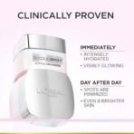 L'Oreal Paris Glycolic Bright Glowing Night Cream, Overnight Brightening Cream, Glycolic Acid in Gel-Like Cream Texture, that Visbily Minimizes Spots & Reveals Glowing skin, 50ml - Fast UK Delivery - Image 6