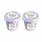 Konfiz Rainbow Vermicelli Sprinkles | Edible Colorful Dazzling Sprinklefetti | Ideal for Baking & Garnishing Cake, Cupcake, Brownies, Dessert, Pastry, Cookies | 100g | Pack of 2 - Fast UK Delivery - Image 2