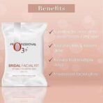 O3+ Radiance Skincare Combo With Bridal Facial Kit Vitamin C Glowing Skin 136g,Bridal Radiance Facewash 75g & Sunscreen 75g - Fast UK Delivery - Image 3