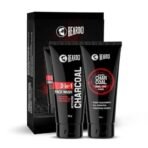 Beardo Charcoal Facewash, 50ml & Peel Off Mask, 50g| For Deep Pore Cleaning and Removes Dirt | Face Mask for Glowing Skin | Gift Hamper for Men | Valentines day gift for husband | Gift for boyfriend | Gift for Men - Fast UK Delivery - Image 2