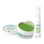 mCaffeine Fine Lines Reduction & Dark Circles Removal Duo | Enriched with Green Tea & Caffeine | Under Eye Cream & Hydrogel Under Eye Patches Combo for Women and Men | Value Pack - Fast UK Delivery - Image 2