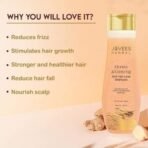 Jovees Herbal Henna & Ginseng Anti Hair Loss Shampoo | For Hair Growth & Hair Fall Control With Henna, Ginseng & Amla Extract | For All Hair Type 300ML - Fast UK Delivery - Image 6