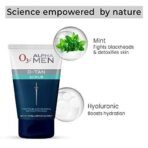 O3+ Alpha Men Acno D Tan Scrub With Hyaluronic & Mint 50gm + O3+ Alpha Men Energy White Charcoal Face Sheet Mask 30gm - Fast UK Delivery - Image 5