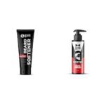 BEARDO Softner & Godfather Gel Beard Wash For Men Combo - Fast UK Delivery