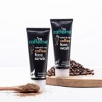 mCaffeine Anti Pollution Face Care Regime with Coffee Face Wash & Face Scrub | Combo Value Pack (100ml each) | Pack of 2 - Fast UK Delivery - Image 3