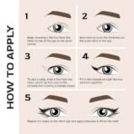 FASHION COLOUR Waterproof Eyeliner Long Lasting (5ml) | Eyeliner Smudge Proof and Waterproof Long Lasting | Extreme Slim Tip For Smooth Precise Application | Long Lasting Upto 8 Hrs | Quick Drying | (Extreme Matte Black) - Fast UK Delivery - Image 7