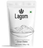 Lagom Omani Dates 1kg | All Natural | No Preservatives | No Added Sugar | Gluten Free | Vegan | Plant Based | Non GMO | Dates Dry Fruits | Khajur | Khajoor | Khejur - Fast UK Delivery - Image 2