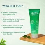 Jovees Herbal Tea Tree Oil Control Face Wash for Oily & Sensitive Skin | Paraben & Alcohol-Free, Controls Oil, Prevents Breakouts, Remove Dead Skin | Gentle Cleanser For All Skin Types - 120ml - Fast UK Delivery - Image 6