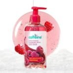 mCaffeine Brightening Body Wash - 300 ml with Fruity Raspberry Fragrance | De-Tans & Deep Cleanses with Vitamin C Rich| 5% Glycerin for Hydrated & Soft Skin | Fragrance Shower Gel for women and men - Fast UK Delivery - Image 2