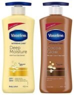 Vaseline Cocoa Glow Body Lotion With Cocoa And Shea Butter,- 400 Ml & Body Lotion 400 Ml, Daily Moisturizer For Dry Skin, - Fast UK Delivery - Image 2